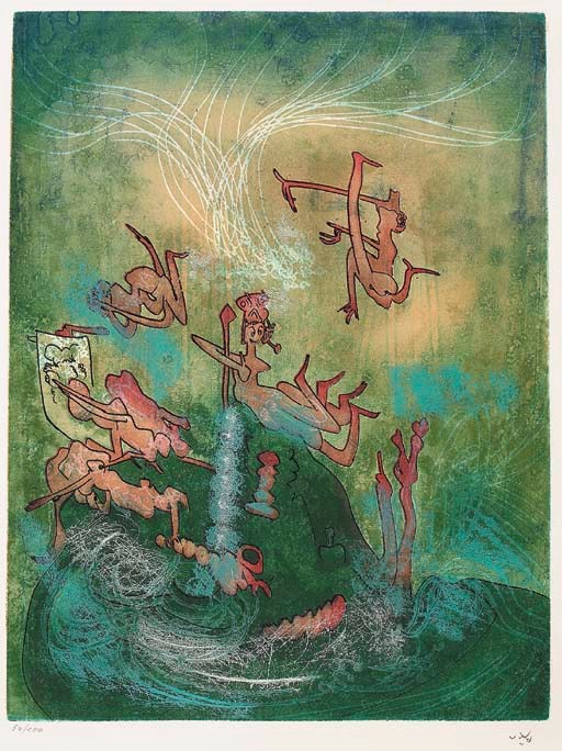 Roberto Sebastian Matta (b. 1911)
