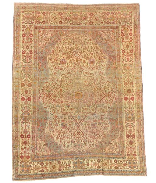 A KASHAN 'MOCHTASHAM' CARPET