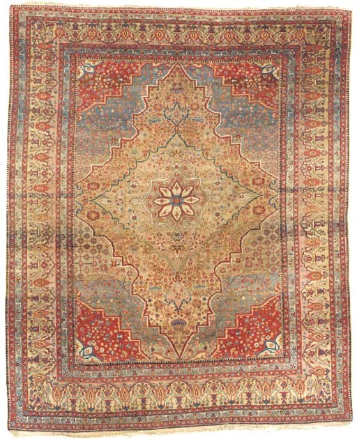 A KASHAN 'MOCHTASHAM' CARPET