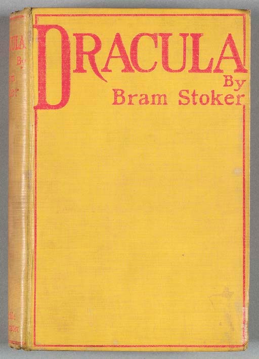 STOKER, Bram (1847-1912). Dracula. Westminster: Archibald Constable, 1897.