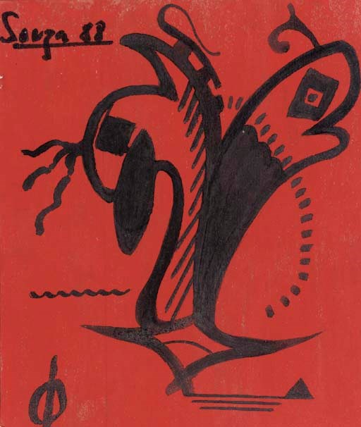 Whale
Francis Newton Souza, India (b. 1924)