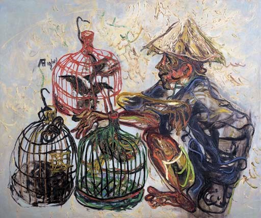 AFFANDI (Indonesia 1907-1990)