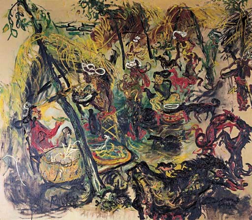 AFFANDI (Indonesia 1907-1990)
