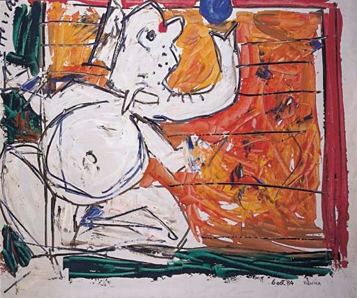 MAQBOOL FIDA HUSAIN (b. India 1915)