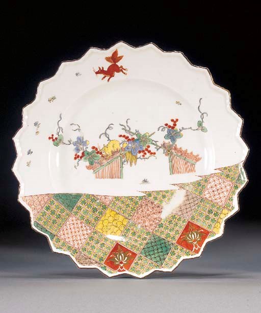 A Meissen Kakiemon plate