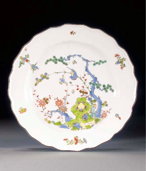 A Meissen kakiemon plate