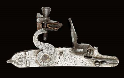 A DUTCH FLINTLOCK MECHANISM FOR A PISTOL