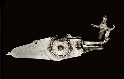A BRESCIAN WHEEL-LOCK MECHANISM FOR A PISTOL