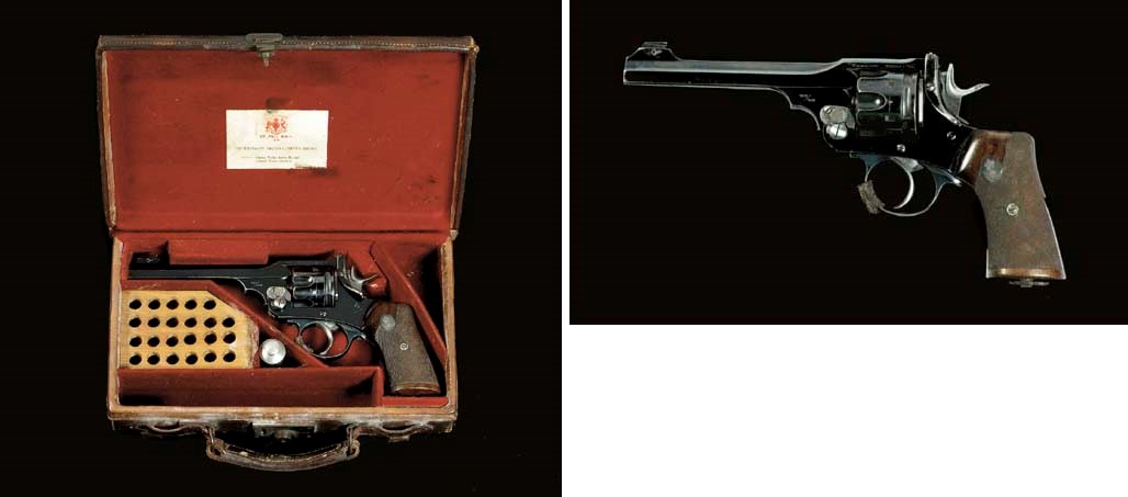 A FINE .450/.455 WILKINSON-WEBLEY '1905 MODEL' REVOLVER BY WILKINSON, NO. 122724