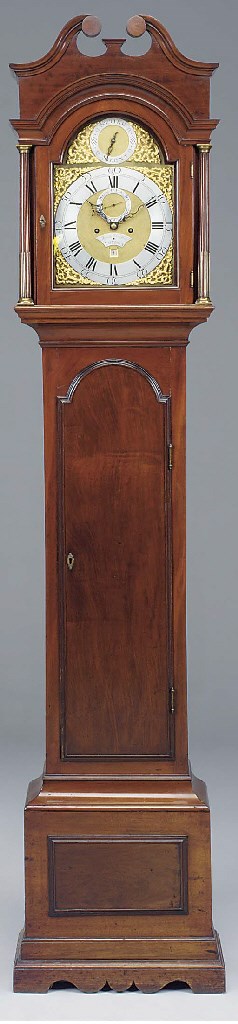 A George III mahogany longcase clock, circa 1765