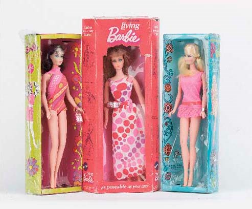 A 'Dramatic Living Barbie'