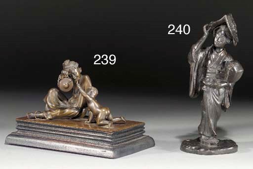 A BURMESE BRONZE GROUP
EARLY 20TH CENTURY
