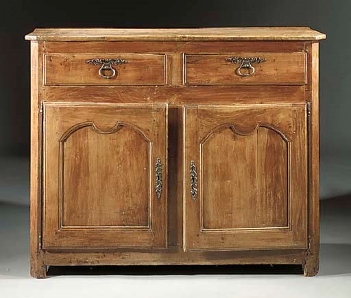 A French Provincial walnut buffet