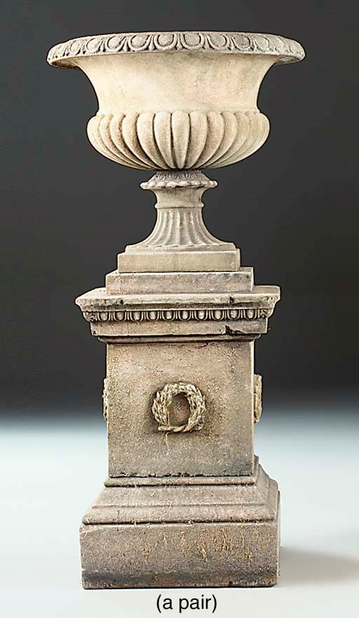 A pair of composition urns