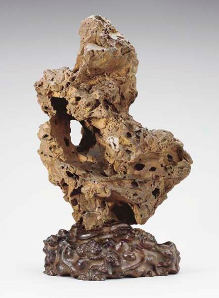 AN UNUSUAL SCHOLAR'S ROCK