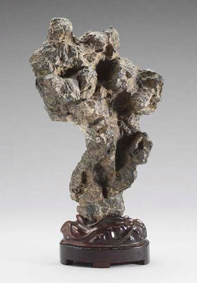 A GREY YING SCHOLAR'S ROCK