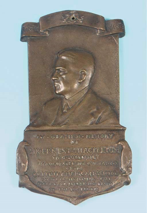 [SIR ERNEST HENRY SHACKLETON (1874-1922)]