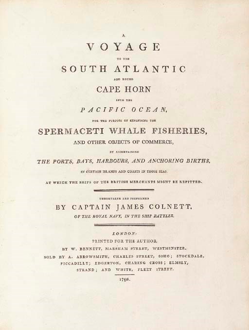 JAMES COLNETT (1755?-1806)