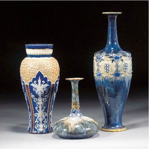 A Royal Doulton stoneware vase