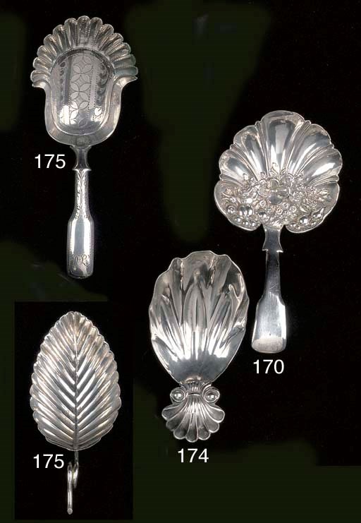 A George III Irish caddy spoon