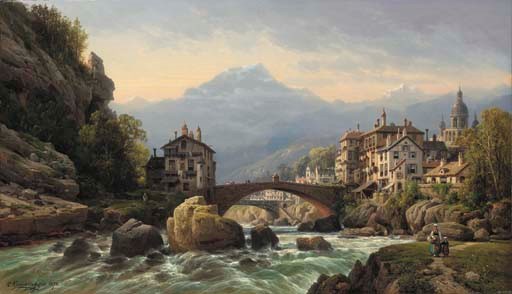 Charles Euphrasie Kuwasseg, Jr. (French, 1838-1904)
