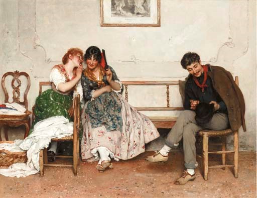 Eugene de Blaas (Austrian, 1843-1931)