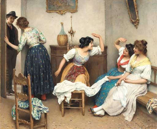 Eugene de Blaas (Austrian, 1843-1931)