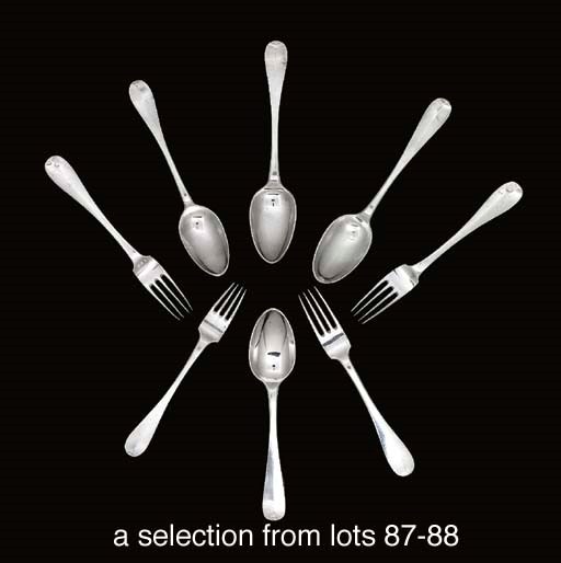 A German silver table-service