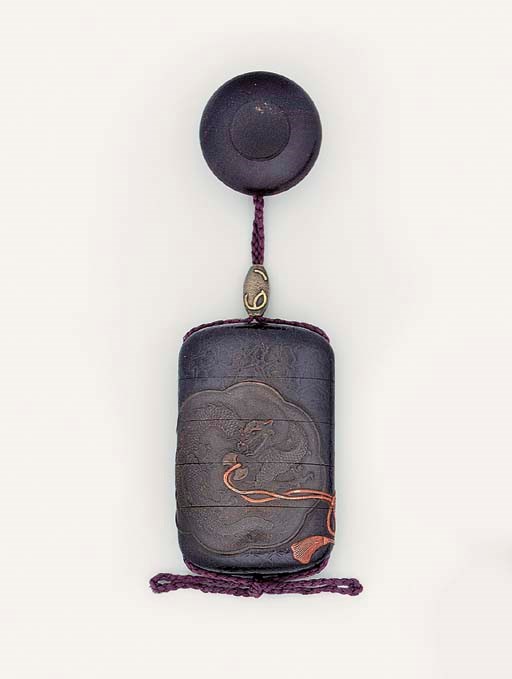 A Four-Case Inro [Medicine Case]