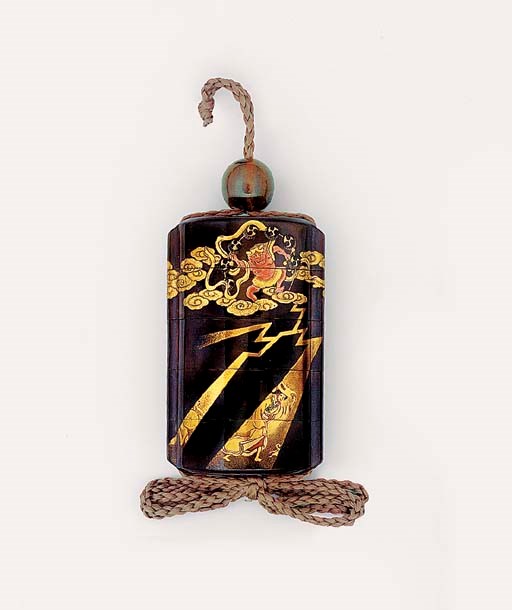 A Four-Case Inro [Medicine Case]