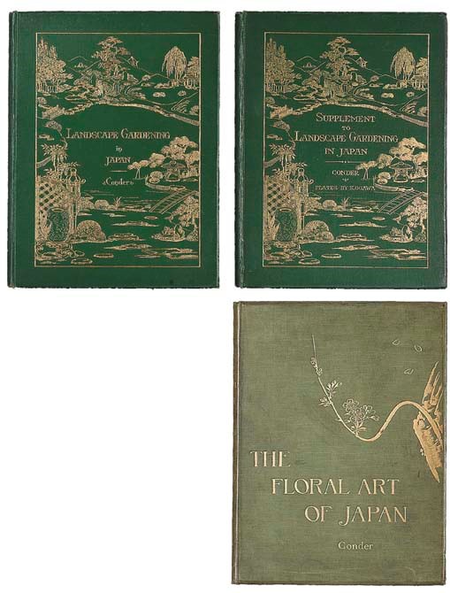 A group of works on Japanese gardening