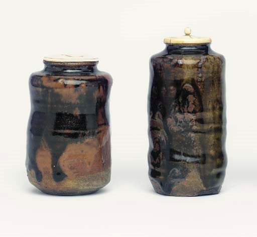 A Higo Chaire [Tea-Caddy] and a Seto Chaire