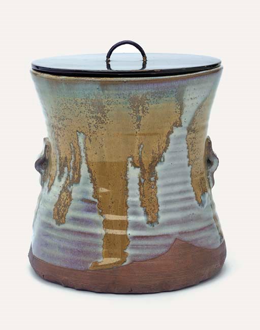 A Takatori Mizusashi [Fresh-Water Container] AND ANOTHER