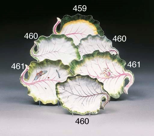 A Chelsea leaf dish