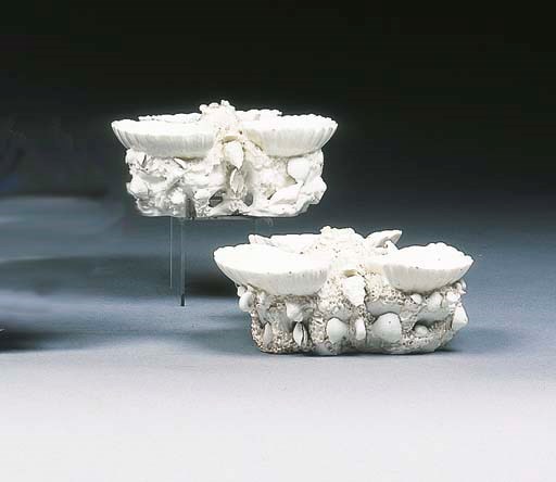 Two Bow white triple shell-salts