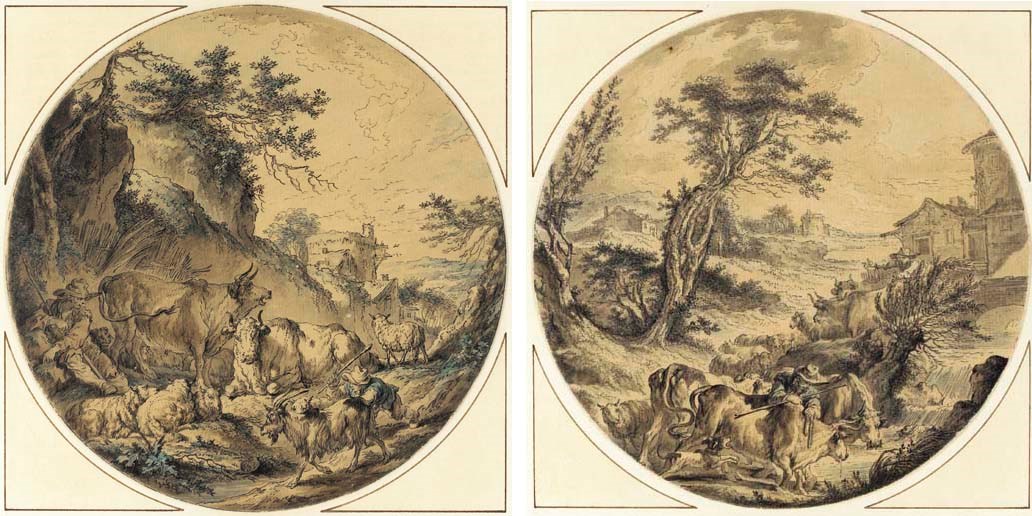 Attributed to Philipp Jakob du Loutherbourg (1698-1768)