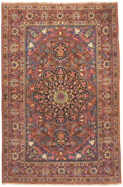 A TABRIZ RUG,