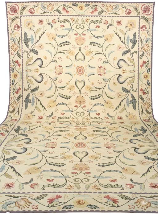 A CONTINENTAL NEEDLEPOINT CARPET,
