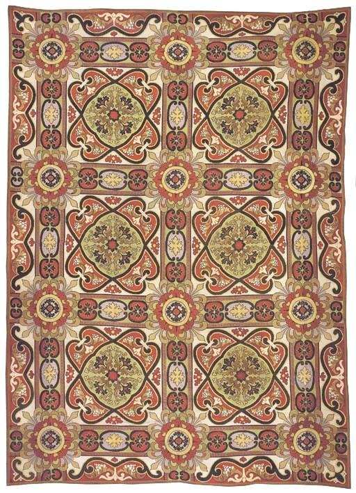 A FRENCH NEEDLEPOINT CARPET,