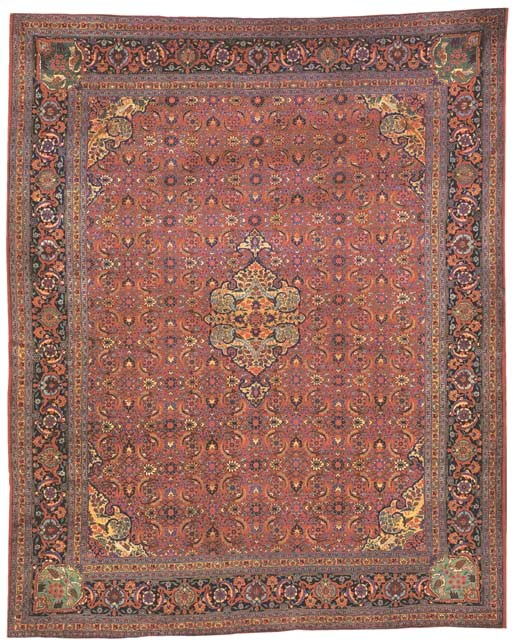 A YAZD CARPET,