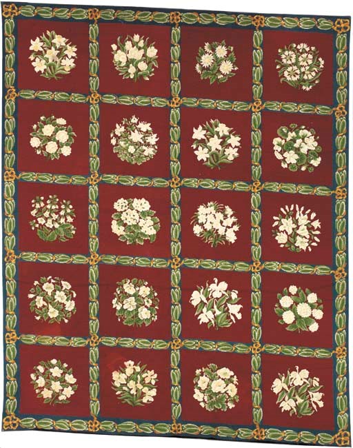 A NEEDLEPOINT CARPET,