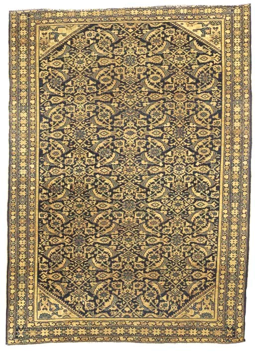 A SAROUK FEREGHAN RUG,
