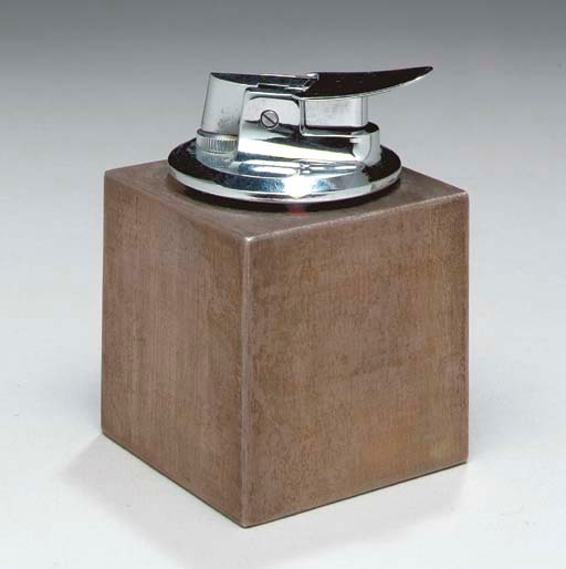AN ITALIAN SILVER LIGHTER,