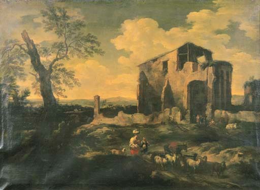 Attribuito a Pieter Mulier, il Tempesta (Haarlem ca. 1637 - Milano 1701)