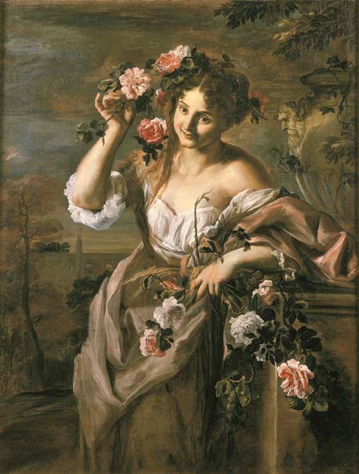 Guillaume Courtois, il Borgognone (Saint Hippolyte 1628 - Roma 1679) e Abraham Brueghel (Anversa 1631 - Napoli 1697)