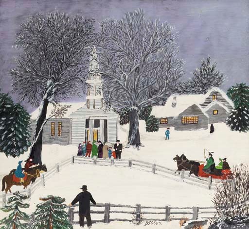 Anna Mary Robertson (Grandma) Moses (1860-1961)