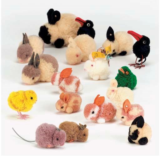 Steiff woollen miniatures