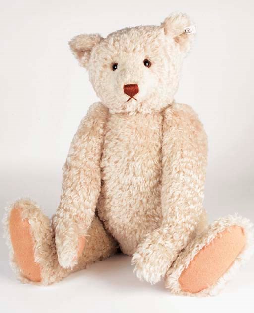 A Steiff Limited Edition white 1908 Teddy Bear
