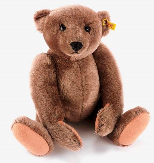 A rare Steiff prototype Margaret Strong caramel coloured Steiff Teddy Bear