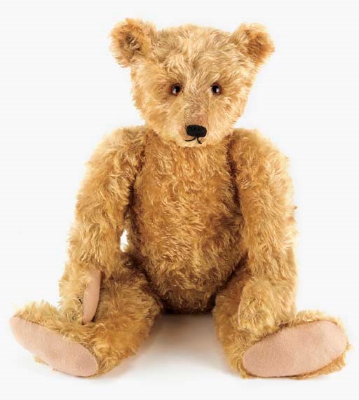 A large Steiff teddy bear